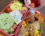 すみっこぐらし　お弁当　記録作り方6写真