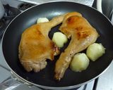 フライパンで作ろう☆ローストチキン♪作り方9写真