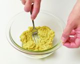 サツマイモといちごのきんとん作り方2写真