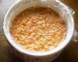 レンジで簡単オートミールキャロットケーキ作り方5写真