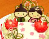 かわいい♡ひな祭りデコレーションケーキ作り方10写真