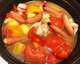 旨味凝縮★クスクスと鶏肉のトマト煮込み作り方6写真