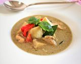 筍・なす・鶏胸肉のグリーンカレー作り方18写真