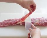豚ヒレ肉の特製Bigカツ 和風タルタル作り方3写真