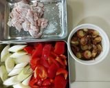 鶏とネギで鴨ねぎ…的な作り方1写真
