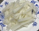 大根のピリ辛漬け作り方1写真