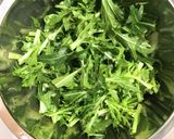水菜とごぼうのゴマ味噌マヨサラダ♪作り方4写真