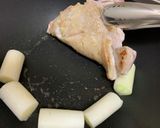 パパッとメイン!鶏もも肉とネギで焼き鳥風作り方4写真
