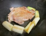 パパッとメイン!鶏もも肉とネギで焼き鳥風作り方5写真