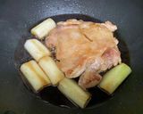 パパッとメイン!鶏もも肉とネギで焼き鳥風作り方6写真