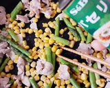 ワインに合う♪アスパラと豚肉のコーン炒め作り方6写真