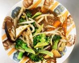 もやしブロッコリーオイスープ炒味野菜炒め作り方15写真