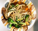 もやしブロッコリーオイスープ炒味野菜炒め作り方16写真