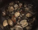 あさりの酒蒸し（料理酒）作り方2写真