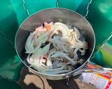 アウトドアスパイスでレモンオイルパスタ作り方2写真