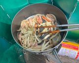 アウトドアスパイスでレモンオイルパスタ作り方3写真