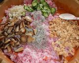 ビーツパウダーで作る‥‥「桃色すし飯」作り方3写真