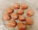 レンチンで卵玉ねぎなし肉団子♪甘酢あん作り方2写真