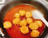 レンチンで卵玉ねぎなし肉団子♪甘酢あん作り方6写真