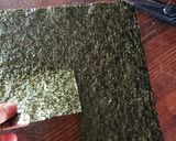 ランチに★折り畳みおにぎり(ベーコン)作り方3写真