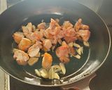 簡単！鳥肉ブラックペッパー＆ガーリック煮作り方10写真