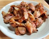 簡単！鳥肉ブラックペッパー＆ガーリック煮作り方12写真
