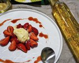 絶品！いちごのバルサミコ酢マリネ作り方3写真