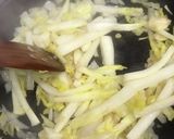 白菜と豚肉のトマトパスタ作り方5写真