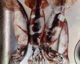 一本釣りスルメイカのお造り作り方1写真