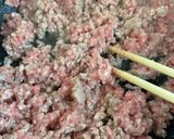中華麺で簡単　餡かけそぼろ作り方2写真
