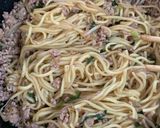 中華麺で簡単　餡かけそぼろ作り方4写真