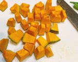 離乳食にも♡ かぼちゃのそぼろあんかけ作り方3写真