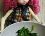 リカちゃん♡ほうれん草プルーン醤油和え作り方10写真