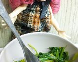 リカちゃん♡ほうれん草プルーン醤油和え作り方9写真