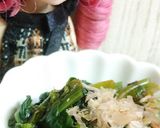 リカちゃん♡ほうれん草プルーン醤油和え作り方24写真