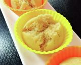 おやつに。卵なしHM粒あんよもぎ蒸しパン作り方16写真