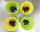 おやつに。卵なしHM粒あんよもぎ蒸しパン作り方7写真