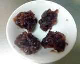 おやつに。卵なしHM粒あんよもぎ蒸しパン作り方3写真