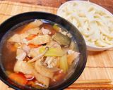 【郷土料理】武蔵野うどん【肉汁】作り方10写真