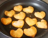 バレンタインに♡簡単カリもちハート餃子作り方8写真