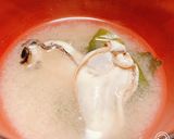 半生で食べてみて！牡蠣のお味噌汁作り方4写真