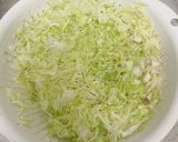 米粉と長芋とチーズのヘルシーなお好み焼き作り方1写真
