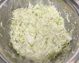 米粉と長芋とチーズのヘルシーなお好み焼き作り方2写真