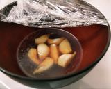 芽子にんにくのホクホクごま油漬け作り方4写真