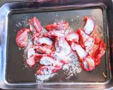 揚げ砂肝のネギ塩レモン和え作り方2写真