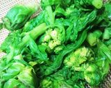144鍋で作る　醤油麹でフキ味噌　作り方3写真