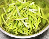 島らっきょうの茎の炒めもの作り方1写真