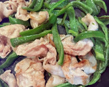 ピーマンと豚肉の焼肉のたれ炒め作り方2写真