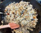 うなぎとキノコのオムライス作り方18写真