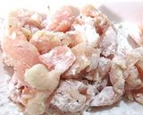 わさび菜ととりむね肉のかんたんソテー作り方2写真